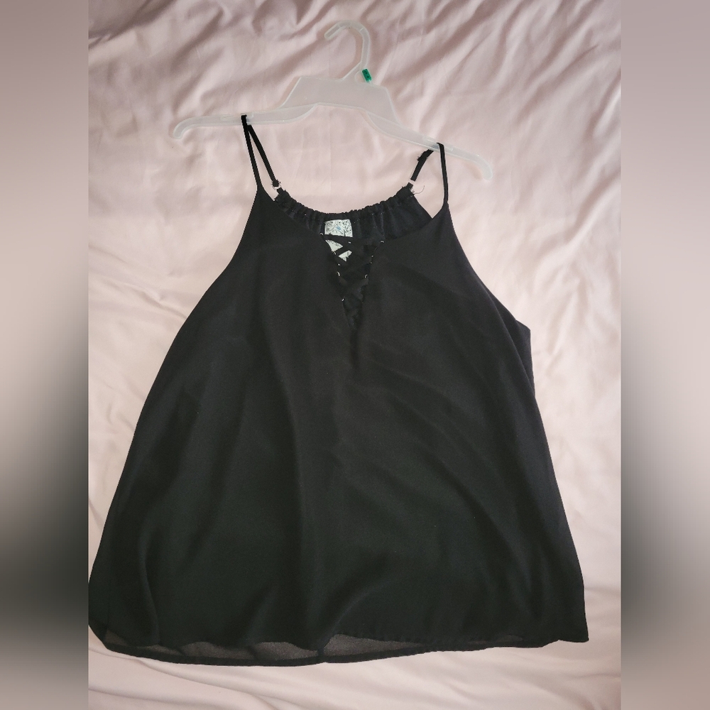 Elegant Black Women's Top